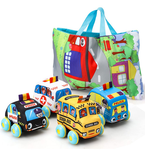 Coches Pull Back De Toy Life Para Niños Pequeños - Juguetes