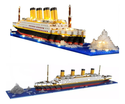 Puzzle 3d Titanic Maquetas Barco 1878 Pzs,juguetes Bloques
