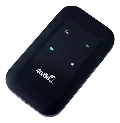 Wifi Veicular 4g/3g Roteador Portátil 150mbps Desbloqueado Cor Preto