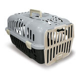 Caixa De Transporte Furacao Pet Joy Cinza (export) N1