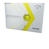 Pelotas Golf Callaway Supersoft - Caja X 12 - Am Color Amarillo