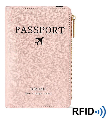 Funda De Pasaporte Rfid, Bolsa De Tarjeta De Crédito, Soport