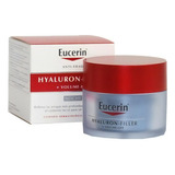 Crema De Noche Eucerin Hyaluron Filler+volume Lift Para Todo Tipo De Piel De 50ml