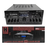 Amplificador De Audio Sistema Digital Harden Pa-200u