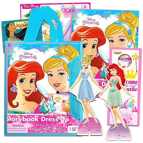 The Little Mermaid Magnetic Dress Up Doll Figure For Gi...