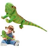 Peluche Grande Con Forma De Reptil Lagarto, Regalo Para Niño