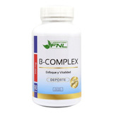 B Complex 500mg 90 Cap Vitaminas Esenciales / Natural / Fnl