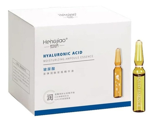 Ampola De Ácido Hialurônico Fullerene Soro Facial Shri 28pcs