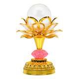 Luces Solares Exteriores Iluminación Decorativa Lotus