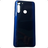 Tampa Traseira Motorola One Fusion Xt2075 Original Azul