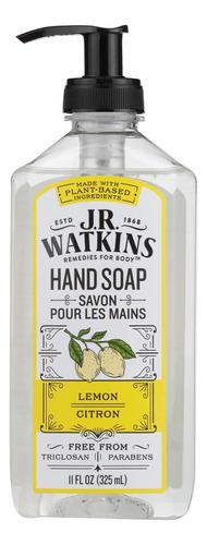 J.r. Watkins Hnd Soap Liq Lemon 11 Fz, Paquete De 4