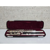 Flauta Transversal Yamaha Yfl 311 Ll Prata Usada Ref: 540 