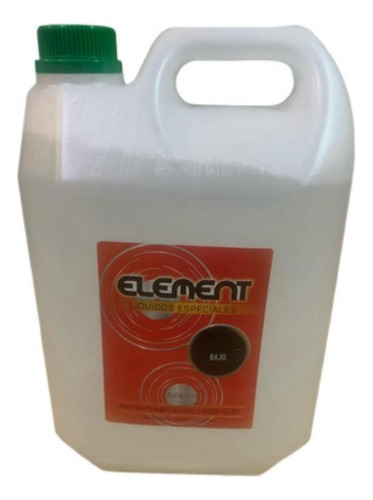 Liquido Para Maquina De Humo Bajo 5 Litros Element