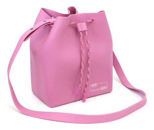 Bolsa Colcci Chicago Ecosoul Feminina Rosa Ultra Rose