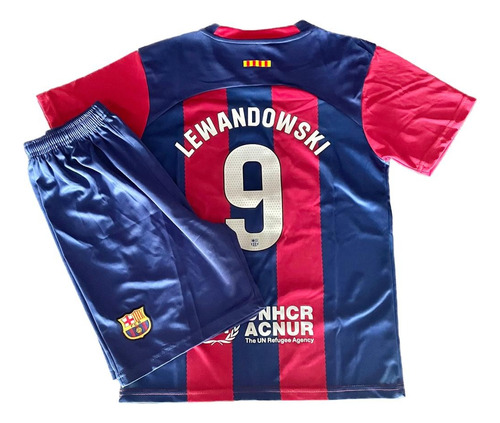 Conjunto Fc Barcelona - Lewandowski (para Niño)