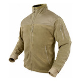 Sudadera Tactica Polar Alpha Fleece Jacket Coyote  Condor