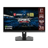 Monitor Gamer Msi Optix Mag274qrf-qd Lcd 27  Negro 100v/240v