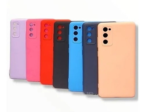 Funda De Silicona Con Felpa Para Samsung S20 Fe + Envio