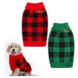 Pedgot, 2 Piezas, Suéter De Navidad Para Mascotas, Ropa De N