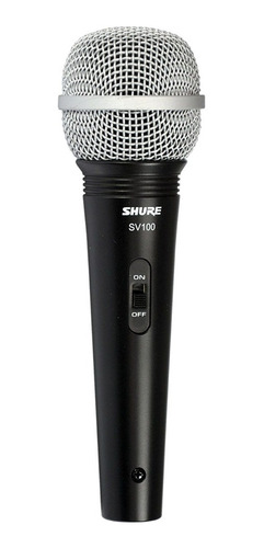 Microfone Shure Sv100 C/cabo 4,75m Garantia 2 Anos Sv-100
