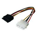 Cable Adaptador Fuente De Alimentación Molex A Sata 