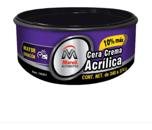 Cera Marvil Pasta Acrilica 340gr