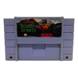 Fita Thunder Spirits Super Nintendo Snes Cartucho Jogo