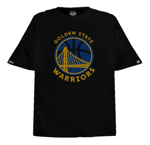 Camiseta  Oversize Golden State Warriors Basket Hombre Btz