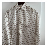 Camisa Patrol Mangas Largas Blanca Frisa - Vintage