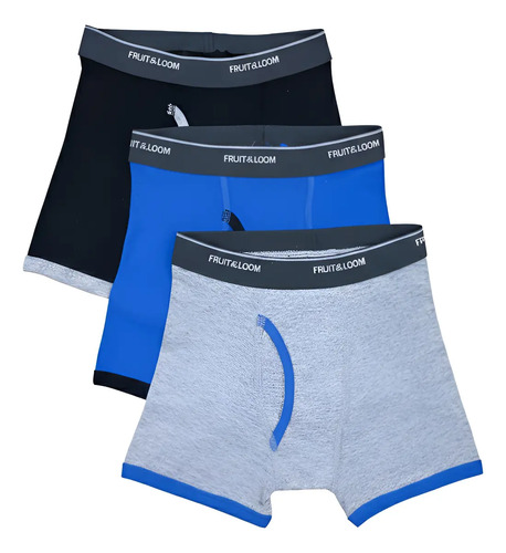 Boxer Fruit Of The Loom Niño 3pack 3relbcm Multicolor
