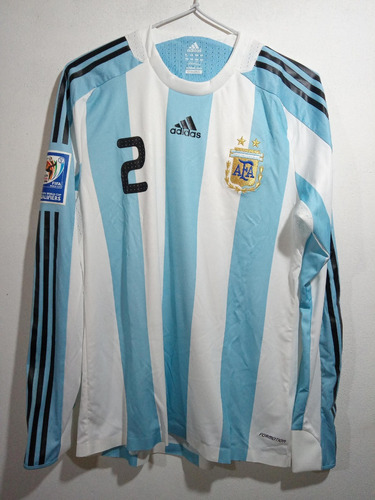 Camiseta Seleccion Argentina 2008 Eliminatorias Mundial #2 