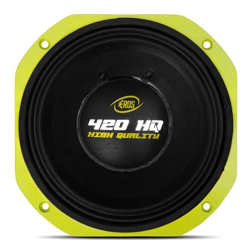 Auto Falante 8 Polegadas Eros E420 Hq 8 Ohms Woofer 420w Rms