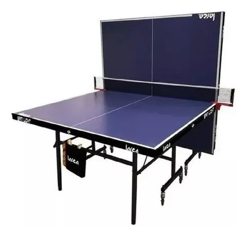 Mesa De Ping Pong Plegable C/ruedas Exterior + Accesorios