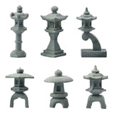 Miniaturas De Pagoda Japonesa Para Decoración De Jardín Zen