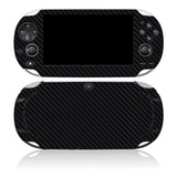 Skin Autoadherible Para Ps Vita Fat Fibra De Carbono Negro