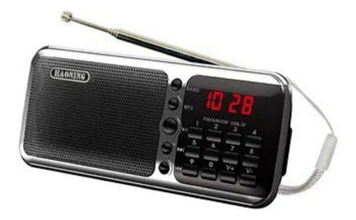 Radio  Am Fm  Mp3  Recargable  Bolsillo Portatil Digital