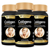 Colágeno Hidrolisado + Vitaminas Hf Suplements 180 Cápsulas