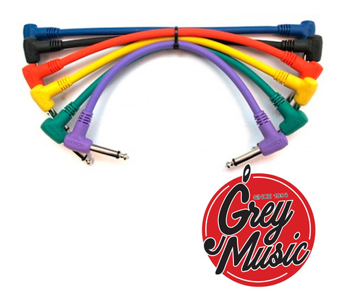 Cable Kirlin I6-243-0.5ft Interpedal 0.15 Inyectado Colores