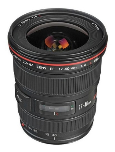 Lente Canon Ef 17-40mm F/4l Usm Ultra Gran Angular Entrega