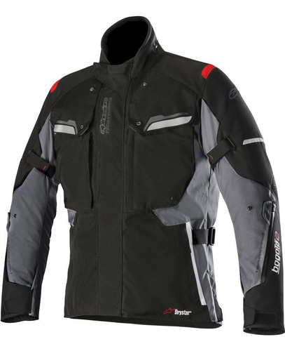 Campera Alpinestars Bogota V2 Drystar Gray/blk En Tiendamoto