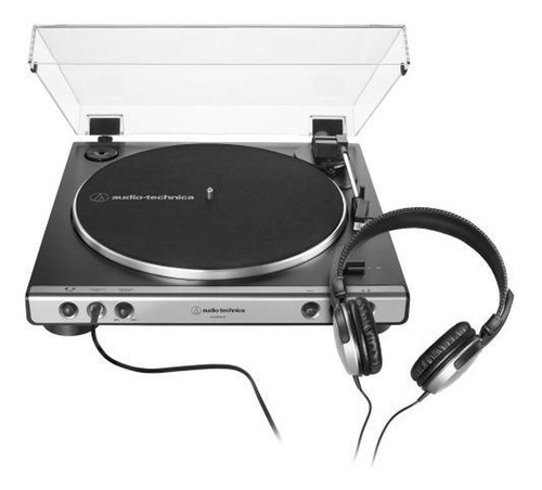 Tornamesa Audiotechnica At-lp60xhp-gm Con Audifonos 2020