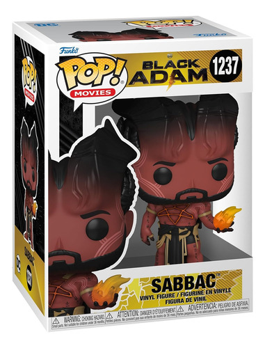 Funko Pop Sabbac 1237 - Black Adam