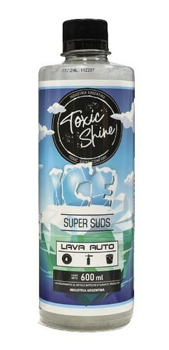 Shampoo Ice Toxic Shine Ph Neutro Lava Auto Moto 600cc