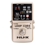Pedal Looper Efectos Ritmos Drums Nux Loop Core Deluxe
