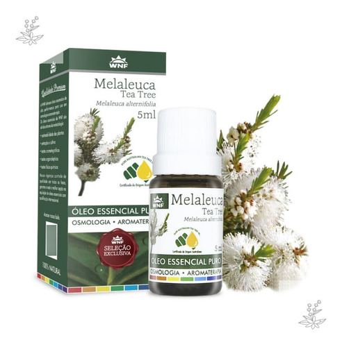 Óleo Essencial Melaleuca Tea Tre Para Candidíase 100%natural