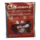 Filtros Para Aspiradora Koblenz 3 Pzas Varios Modelos