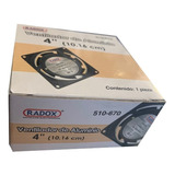 Ventilador Ancho De Aluminio 4 Pulgadas, Radox 510-670