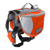 Mochila De Viaje Para Perro Raza Grande Color Naranja