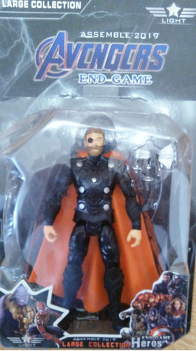 Muñeco Articulado Thor De Infinity War 16 Cm Con Luz!!!