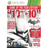 Xbox 360 - Batman Arkham City Goty - Juego Físico Original U